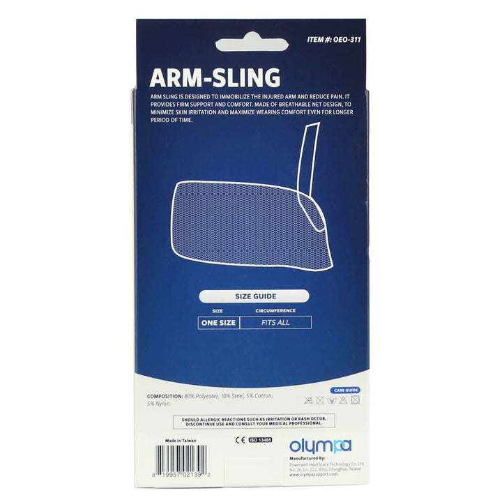 Olympa Arm Sling White One Size OEO-311 - Easy Pharmacy LLC