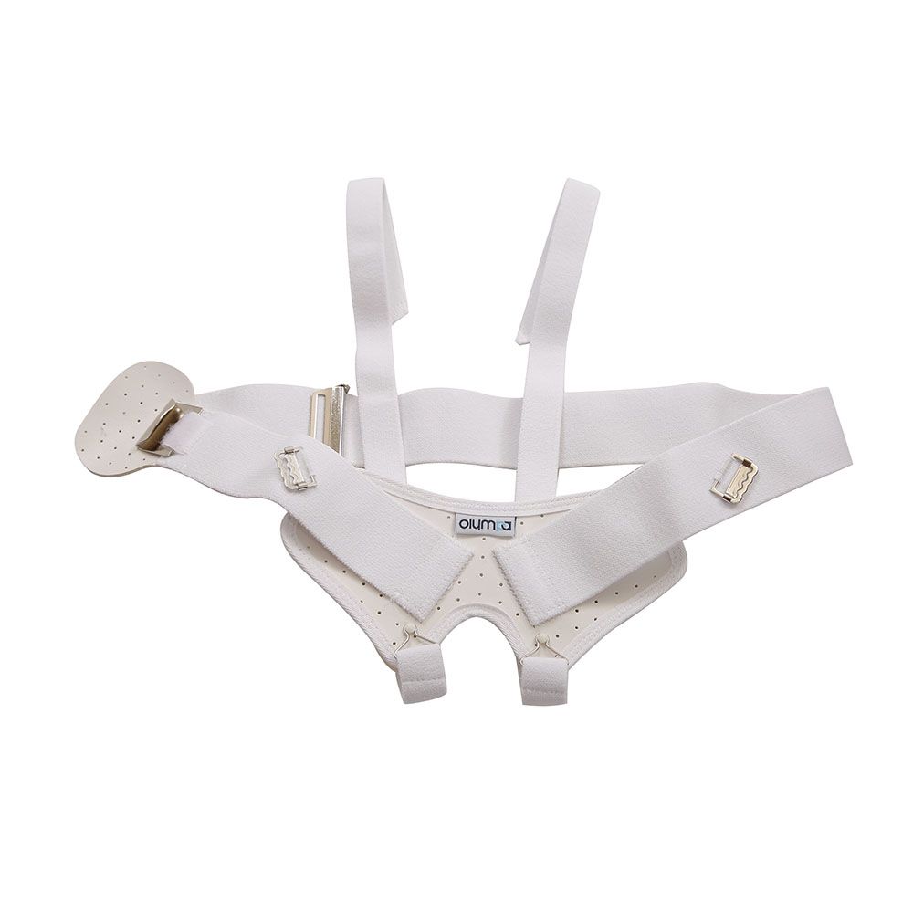 Olympa Hernia Belt White XL - Easy Pharmacy LLC