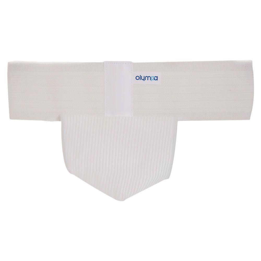 Olympa Athletic Suspensory with Soft Pouch White Small OOH-512 - Easy Pharmacy LLC
