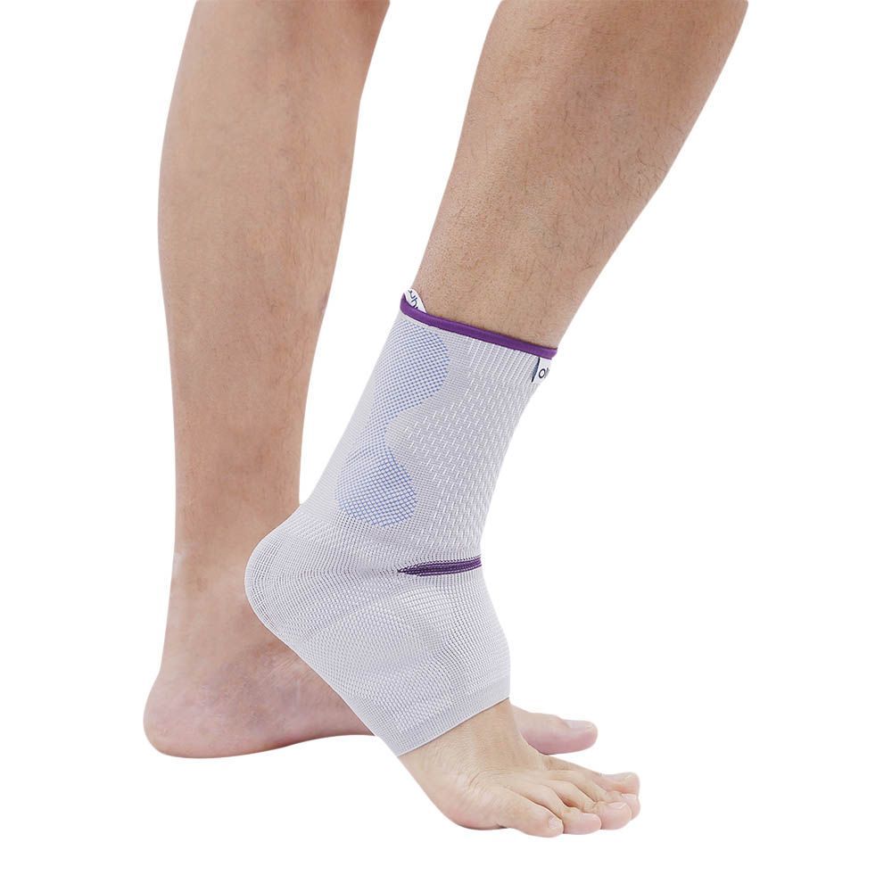 Olympa Snug Ankle Support with Gel Pad Cool Grey XXL - Easy Pharmacy LLC