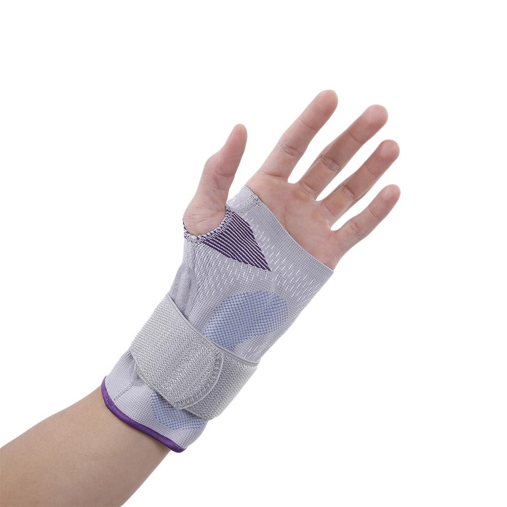 Olympa Snug Wrist Support with Stay & Gel Pad Left Large Cool Grey OFS411 - Easy Pharmacy LLC