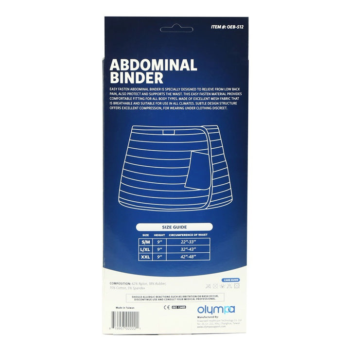 Olympa Abdominal Binder Beige Extra Extra Large OEB-512 - Easy Pharmacy LLC