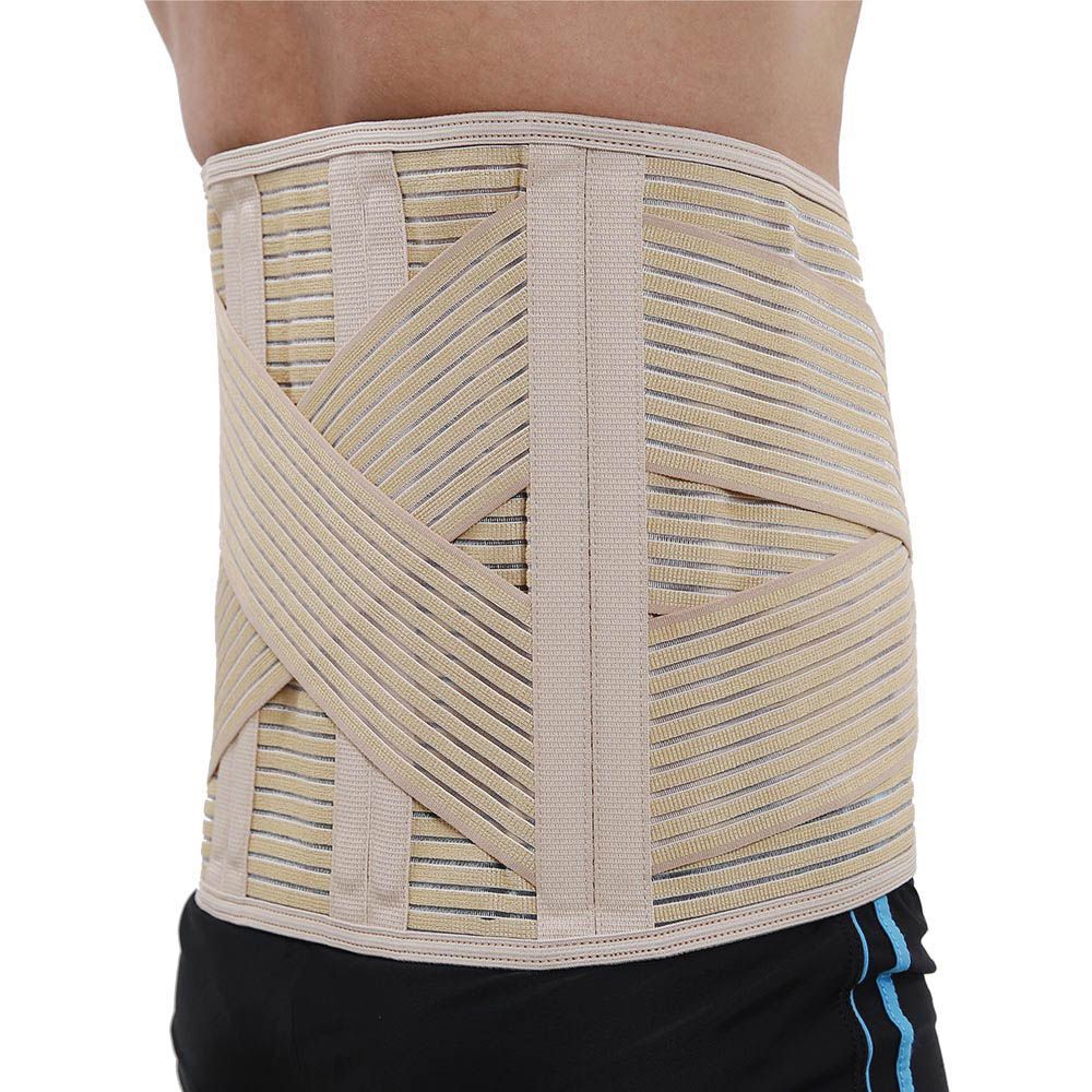 Olympa Breathable Back Support with Stays Beige XXL - Easy Pharmacy LLC