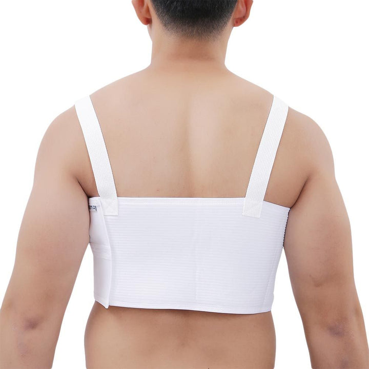 Olympa Rib Belt with Shoulder Strap White Extra Extra Large OEB-516 - Easy Pharmacy LLC