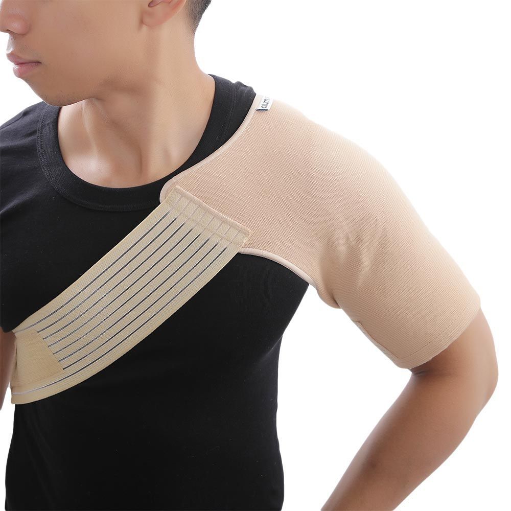 Olympa Elastic Shoulder Support Beige Small - Easy Pharmacy LLC