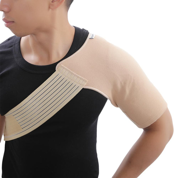 Olympa Elastic Shoulder Support Beige Medium OES-111 - Easy Pharmacy LLC