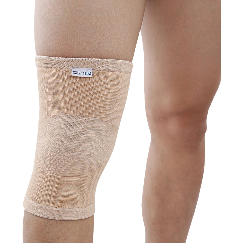 Olympa Elastic Knee Support Beige Small OES-714 - Easy Pharmacy LLC