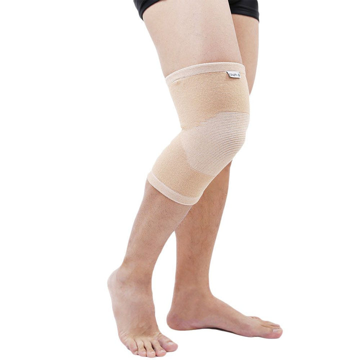 Olympa Elastic Knee Support Beige Large OES-714 - Easy Pharmacy LLC