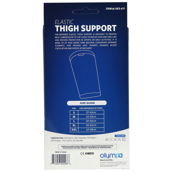 Olympa Elastic Thigh Support Beige Medium OES-611 - Easy Pharmacy LLC