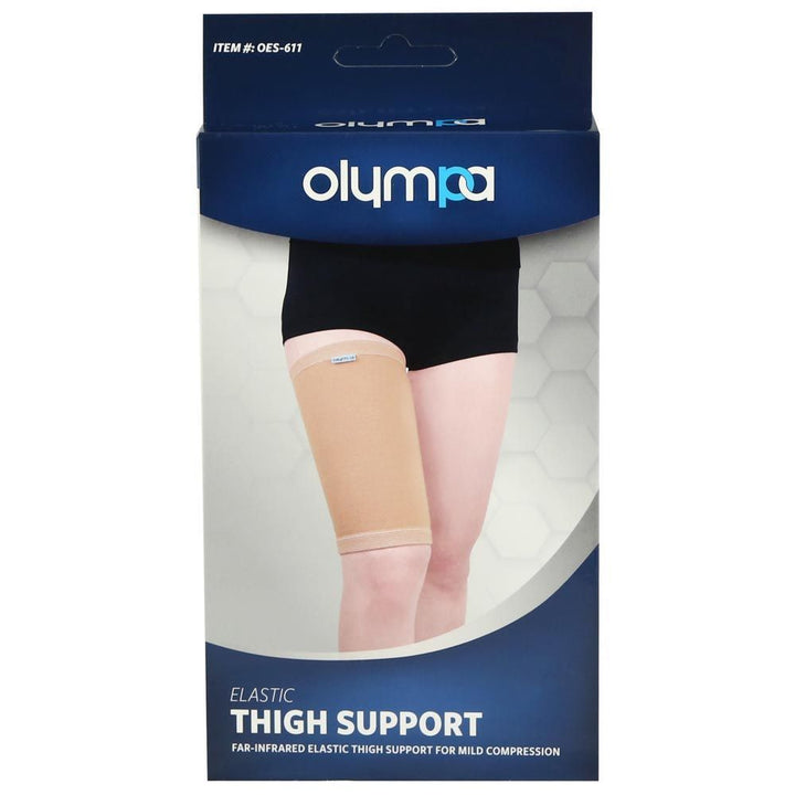Olympa Elastic Thigh Support Beige XXL - Easy Pharmacy LLC