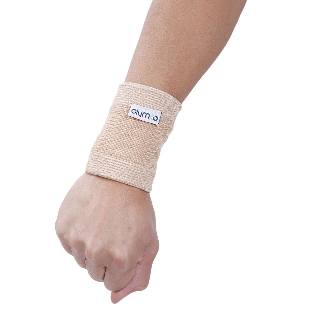 Olympa Elastic Wrist Support Beige Medium OES-311 - Easy Pharmacy LLC