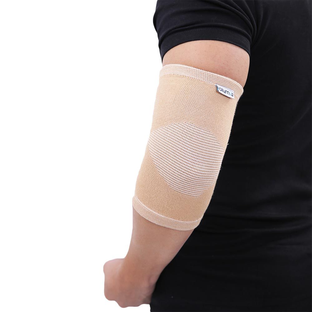Olympa Elastic Elbow Support Beige Small OES-211 - Easy Pharmacy LLC