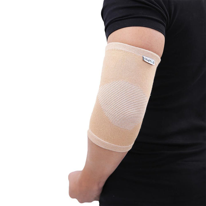 Olympa Elastic Elbow Support Beige Small OES-211 - Easy Pharmacy LLC