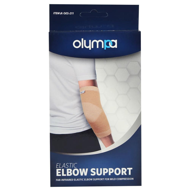 Olympa Elastic Elbow Support Beige Small OES-211 - Easy Pharmacy LLC