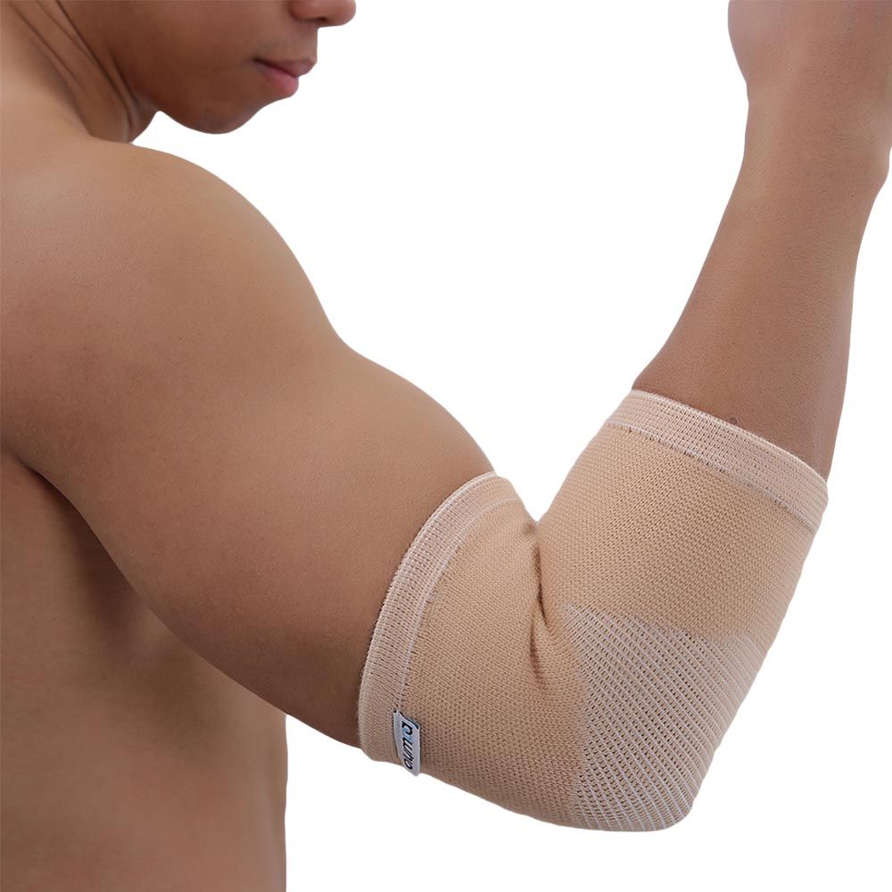 Olympa Elastic Elbow Support Beige Large OES-211 - Easy Pharmacy LLC
