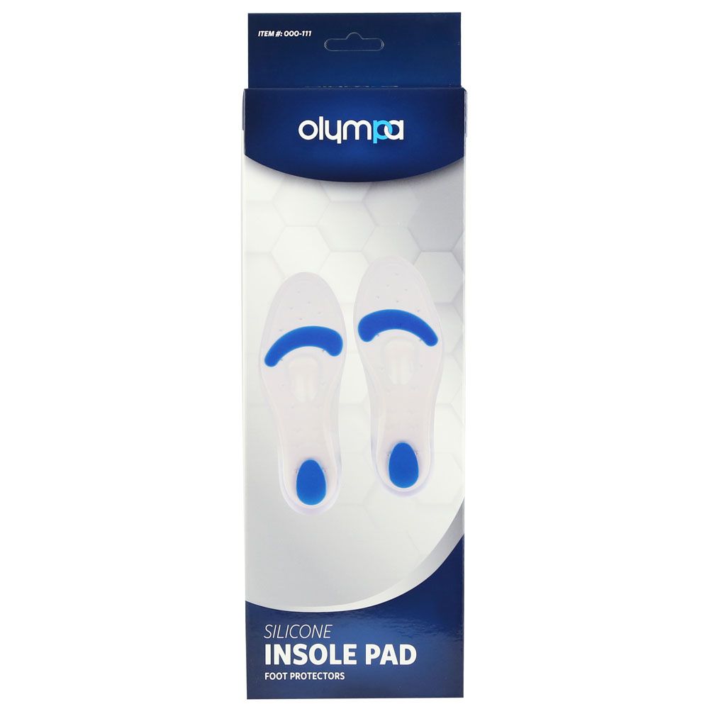 Olympa Silicone Insole Pad Large OOO-111 - Easy Pharmacy LLC