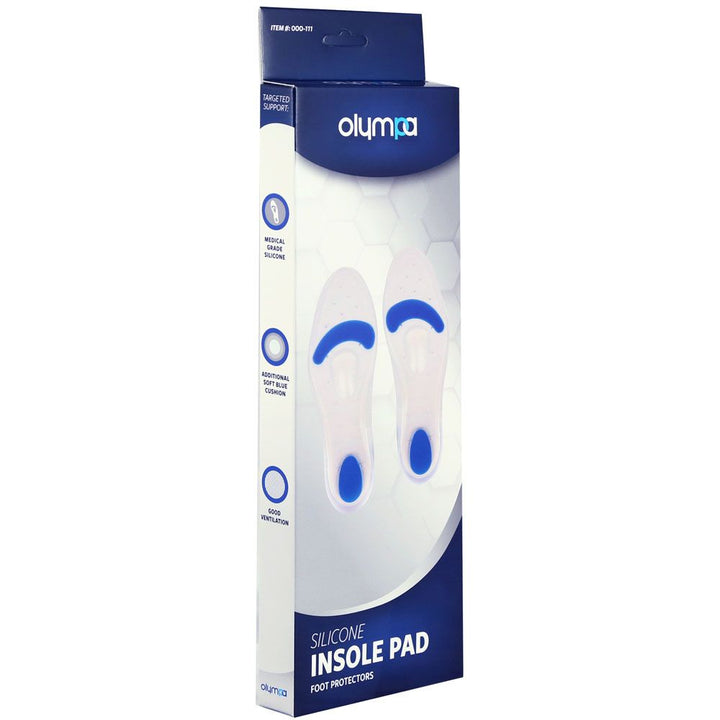 Olympa Silicone Insole Pad Large OOO-111 - Easy Pharmacy LLC