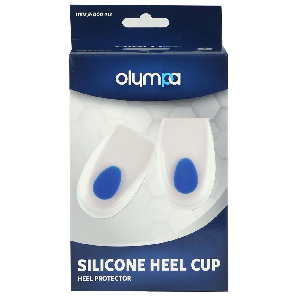Olympa Silicone Heel Cup Large OOO-112 - Easy Pharmacy LLC