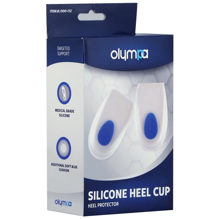 Olympa Silicone Heel Cup Large OOO-112 - Easy Pharmacy LLC