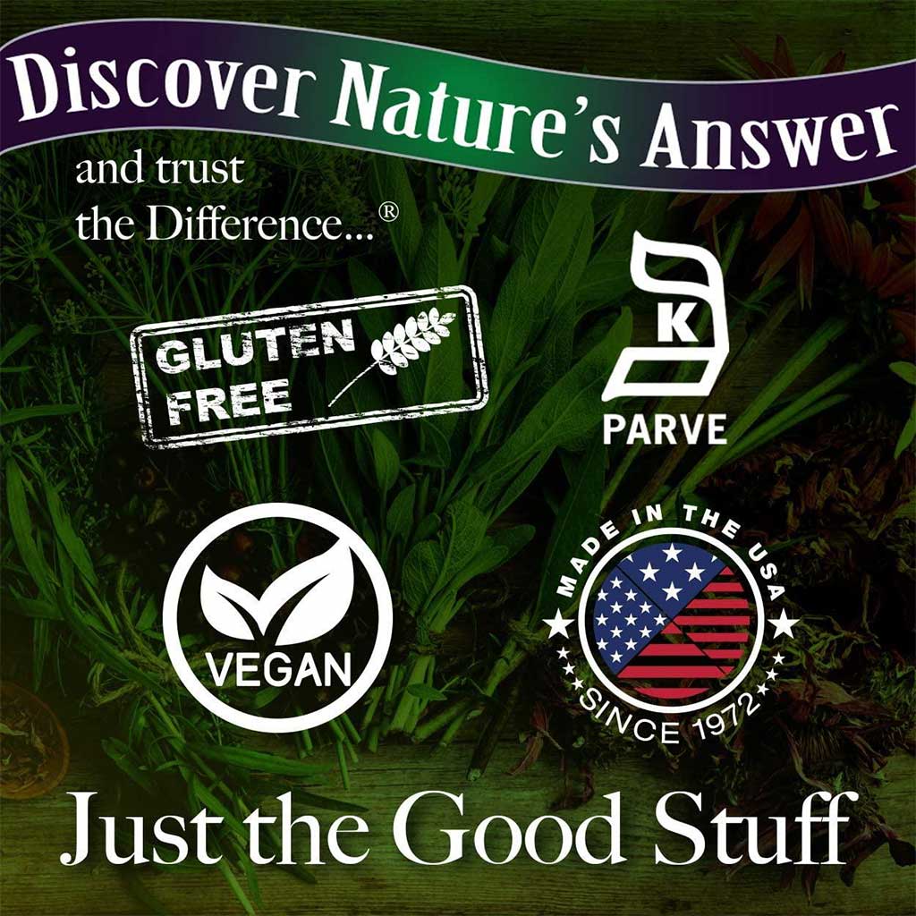 Nature's Answer Gotu Kola Herb 950 mg Vegetarian Capsules 90's - Easy Pharmacy LLC