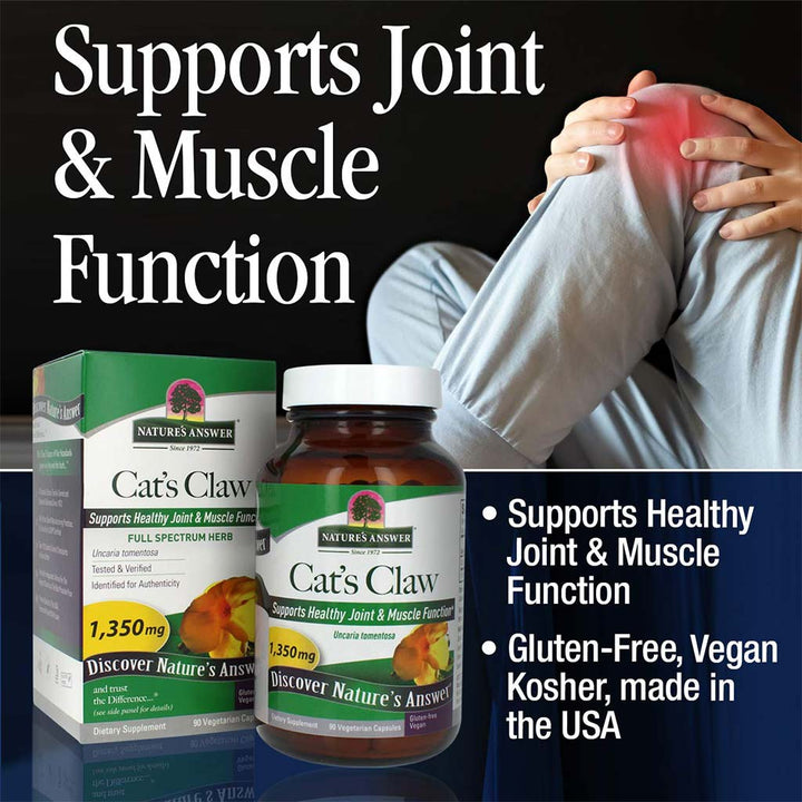Nature's Answer Cat's Claw Inner Bark Vegetarian Capsules 90's - Easy Pharmacy LLC