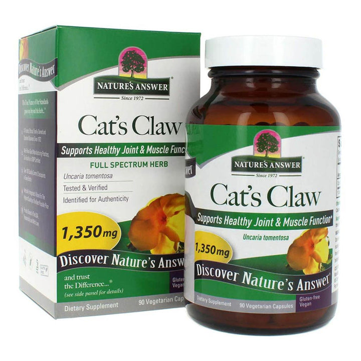 Nature's Answer Cat's Claw Inner Bark Vegetarian Capsules 90's - Easy Pharmacy LLC