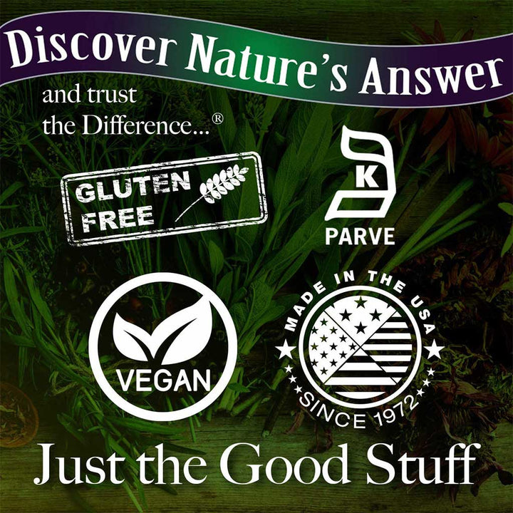 Nature's Answer Butcher's Broom Root 1000 mg Vegetarian Capsules 90's - Easy Pharmacy LLC