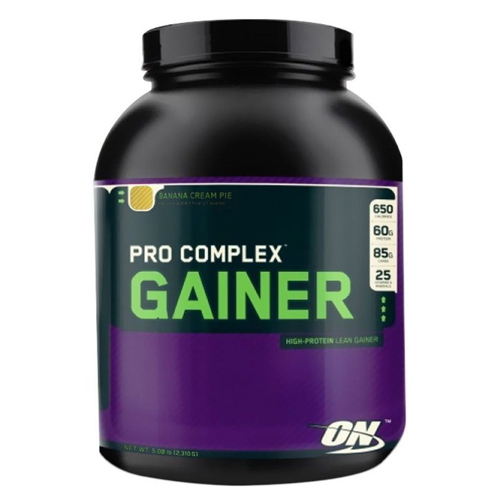 Optimum Nutrition Pro Complex Gainer Powder Banana Cream Pie 5.08lb - Easy Pharmacy LLC