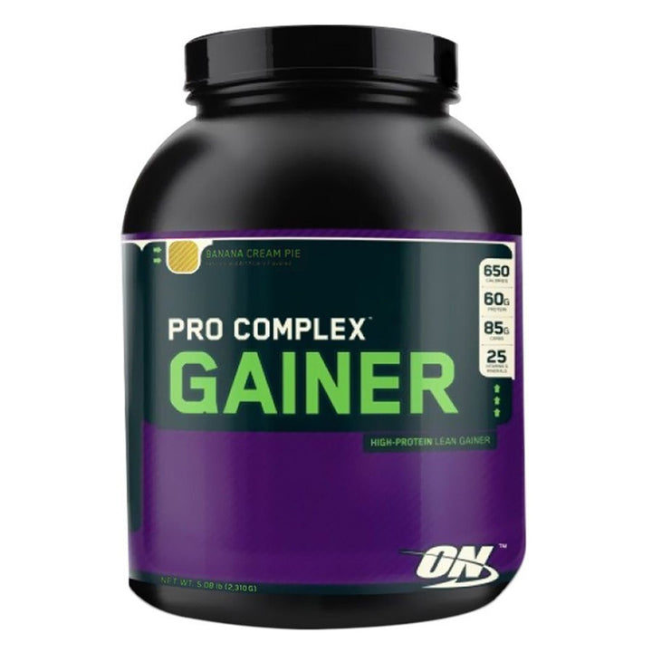 Optimum Nutrition Pro Complex Gainer Powder Banana Cream Pie 5.08lb - Easy Pharmacy LLC