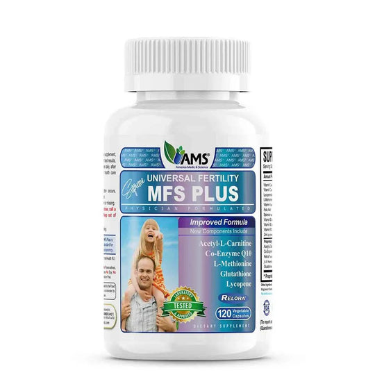 AMS MFS Plus Multinutrient Supplement for Men – 120 Vegetable Capsules