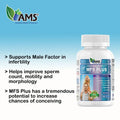 AMS MFS Plus Multinutrient Supplement for Men – 120 Vegetable Capsules