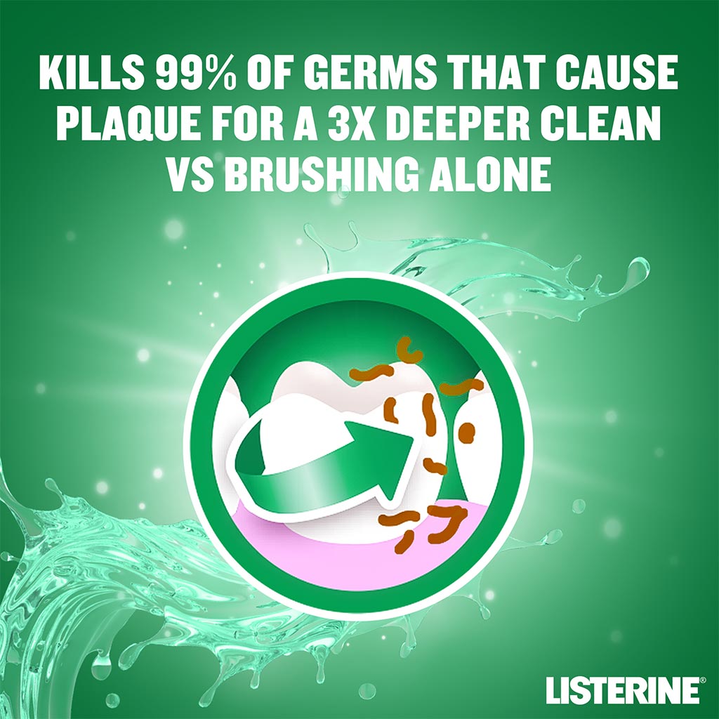 Listerine Zero Alcohol Milder Taste Green Tea Mouthwash 250ml - Easy Pharmacy LLC