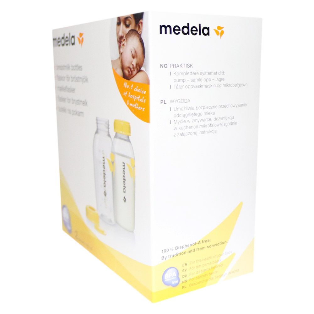 Medela Breastmilk Bottles 2's - Easy Pharmacy LLC