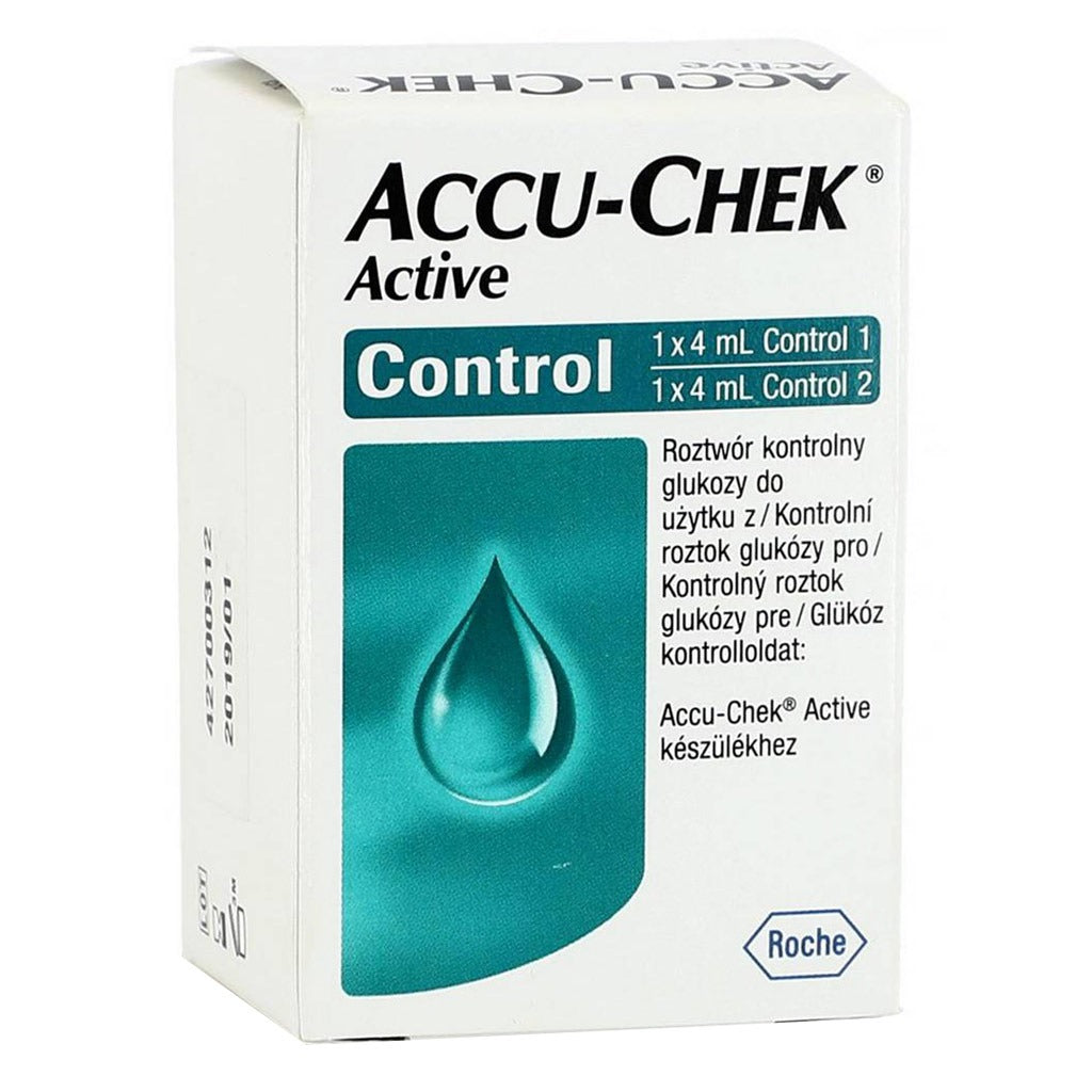 Accu-Chek Active BS Control Solution 4 mL 2's - Easy Pharmacy LLC