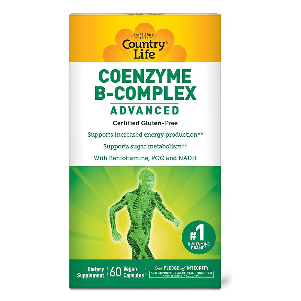 Country Life Coenzyme B-Complex Advanced Capsules 60's - Easy Pharmacy LLC