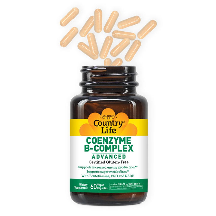 Country Life Coenzyme B-Complex Advanced Capsules 60's - Easy Pharmacy LLC