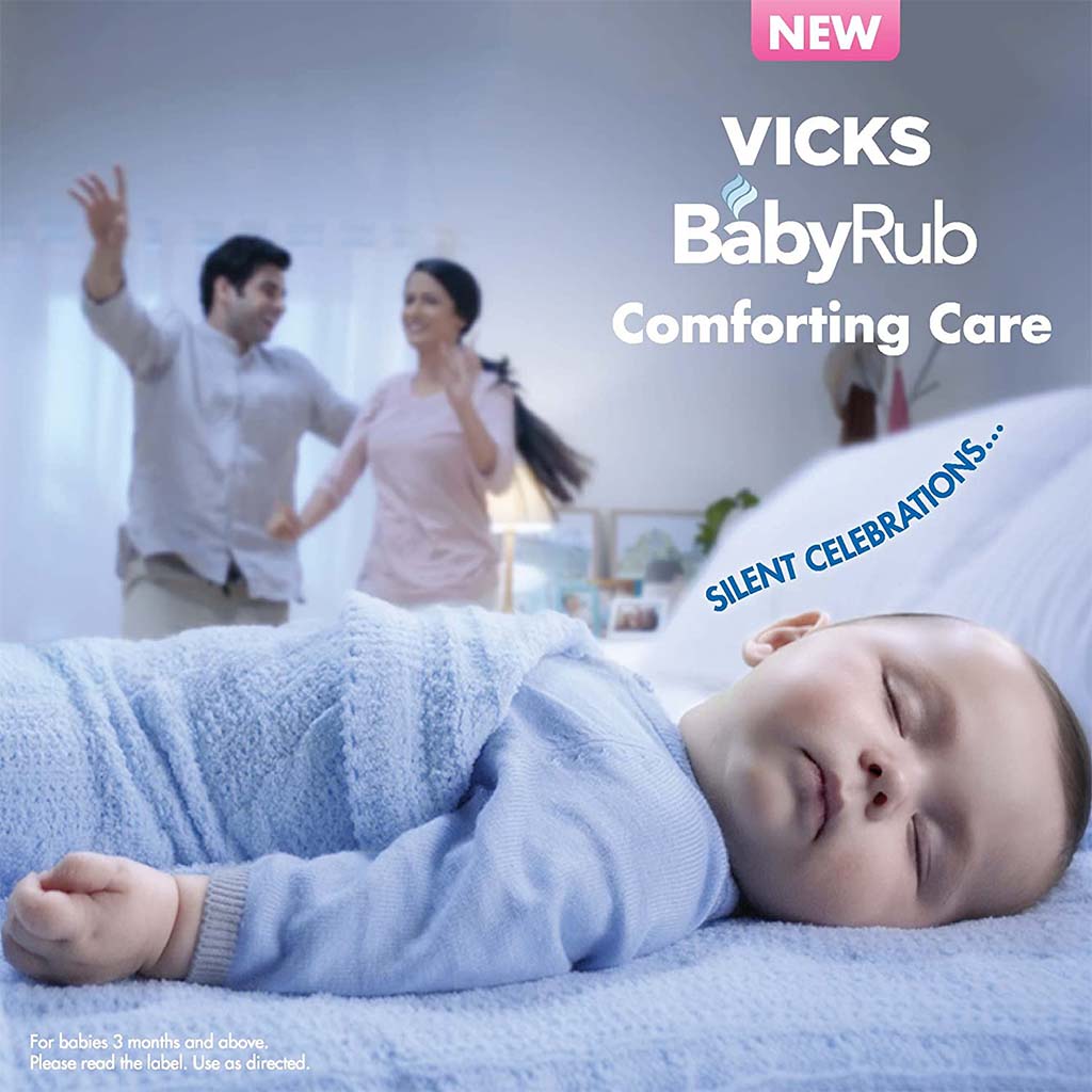 Vicks BabyRub Non-Medicated Soothing Ointment For 3+ Month Baby 50g - Easy Pharmacy LLC
