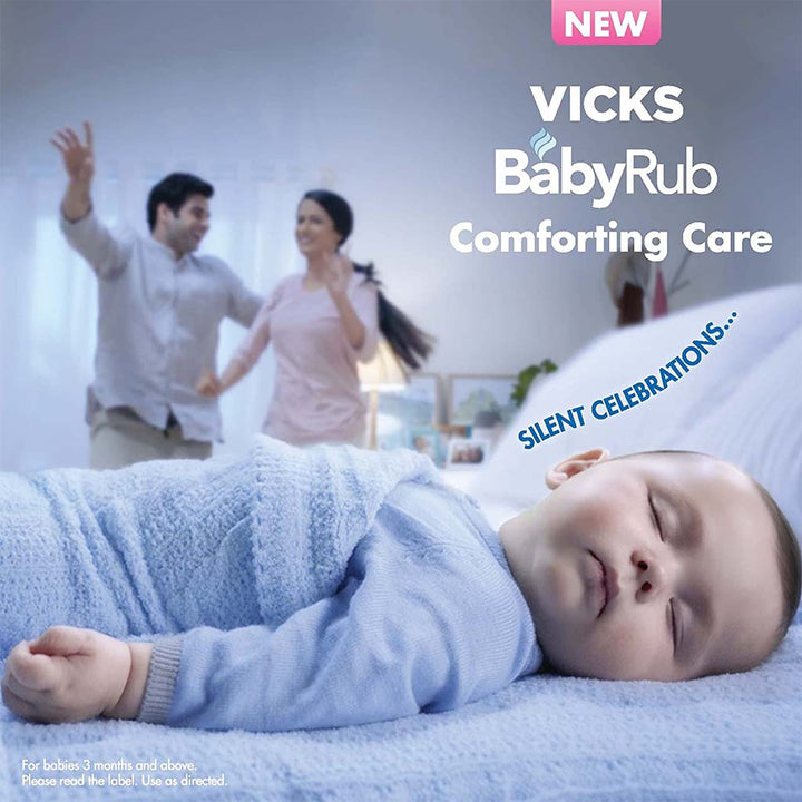 Vicks BabyRub Non-Medicated Soothing Ointment For 3+ Month Baby 50g - Easy Pharmacy LLC