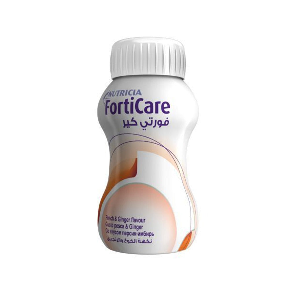 Nutricia Forticare RTD Peach & Ginger 125 mL 1's - Easy Pharmacy LLC