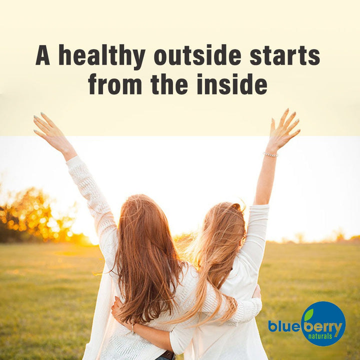 Blueberry Naturals Super Folate 400 mcg Vegetarian Capsules 100's B0098 - Easy Pharmacy LLC