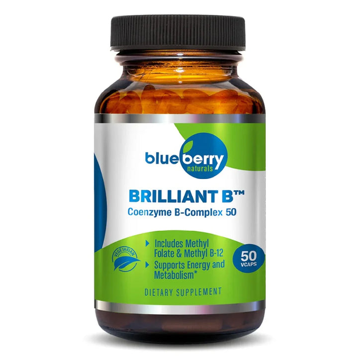 Blueberry Naturals Brilliant B Vegetarian Capsules 50's B0111 - Easy Pharmacy LLC