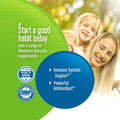 Blueberry Naturals Buffered Quick C 1000 mg Tablets 60's