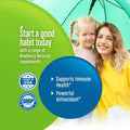 Blueberry Naturals Super E 1000IU Softgels 60's