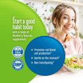 Blueberry Naturals Easy Iron 25 mg Vegetarian Capsules 90's