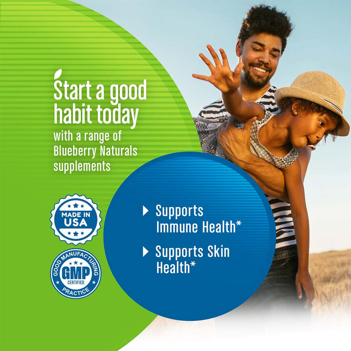 Blueberry Naturals Chelated Zinc 50 mg Tablets 100's B0272 - Easy Pharmacy LLC