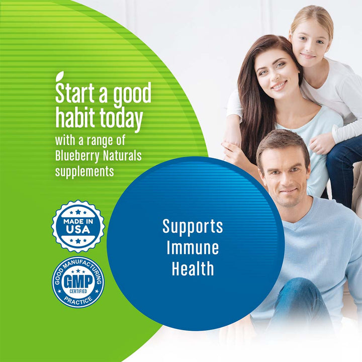 Blueberry Naturals Zinc Lozenges 60's B0289 - Easy Pharmacy LLC
