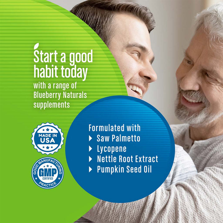 Blueberry Naturals Prostate Support Softgels 60's B0333 - Easy Pharmacy LLC