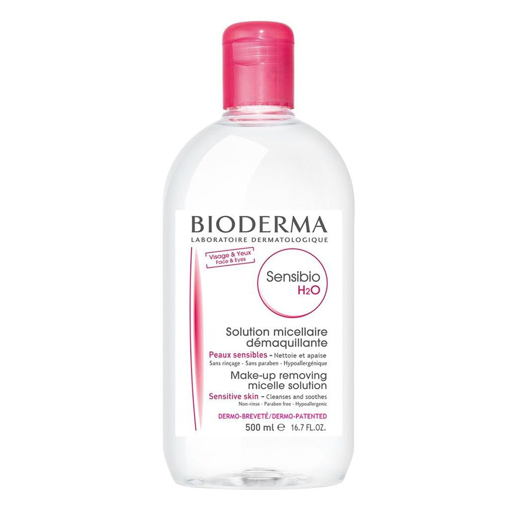Bioderma Sensibio H2O Cleansing & Make up Removing Micellar Water 500ml - Easy Pharmacy LLC