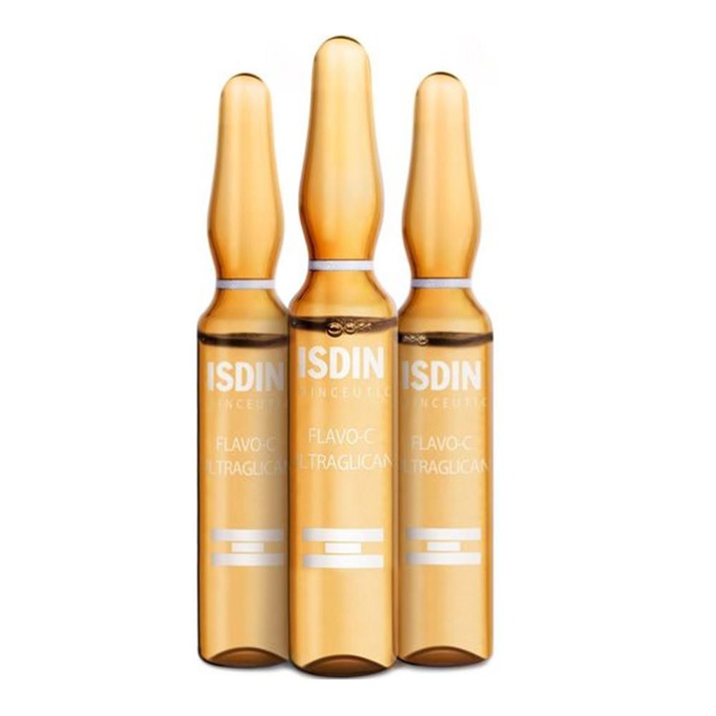 Isdin Flavo C Ultraglican Ampoules 2 mL 30's - Easy Pharmacy LLC