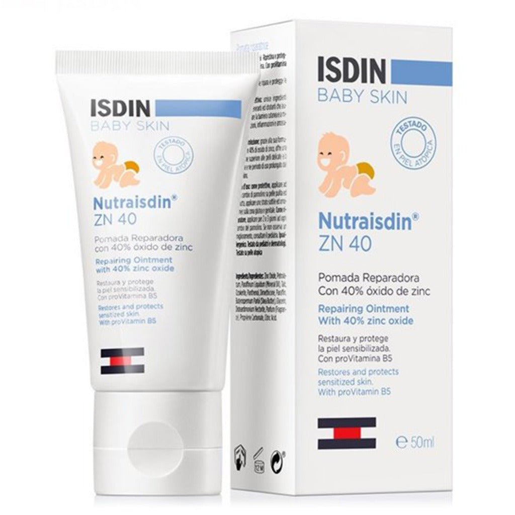 Isdin Baby Skin Nutraisdin Zn 40 Repairing Ointment 50 mL - Easy Pharmacy LLC